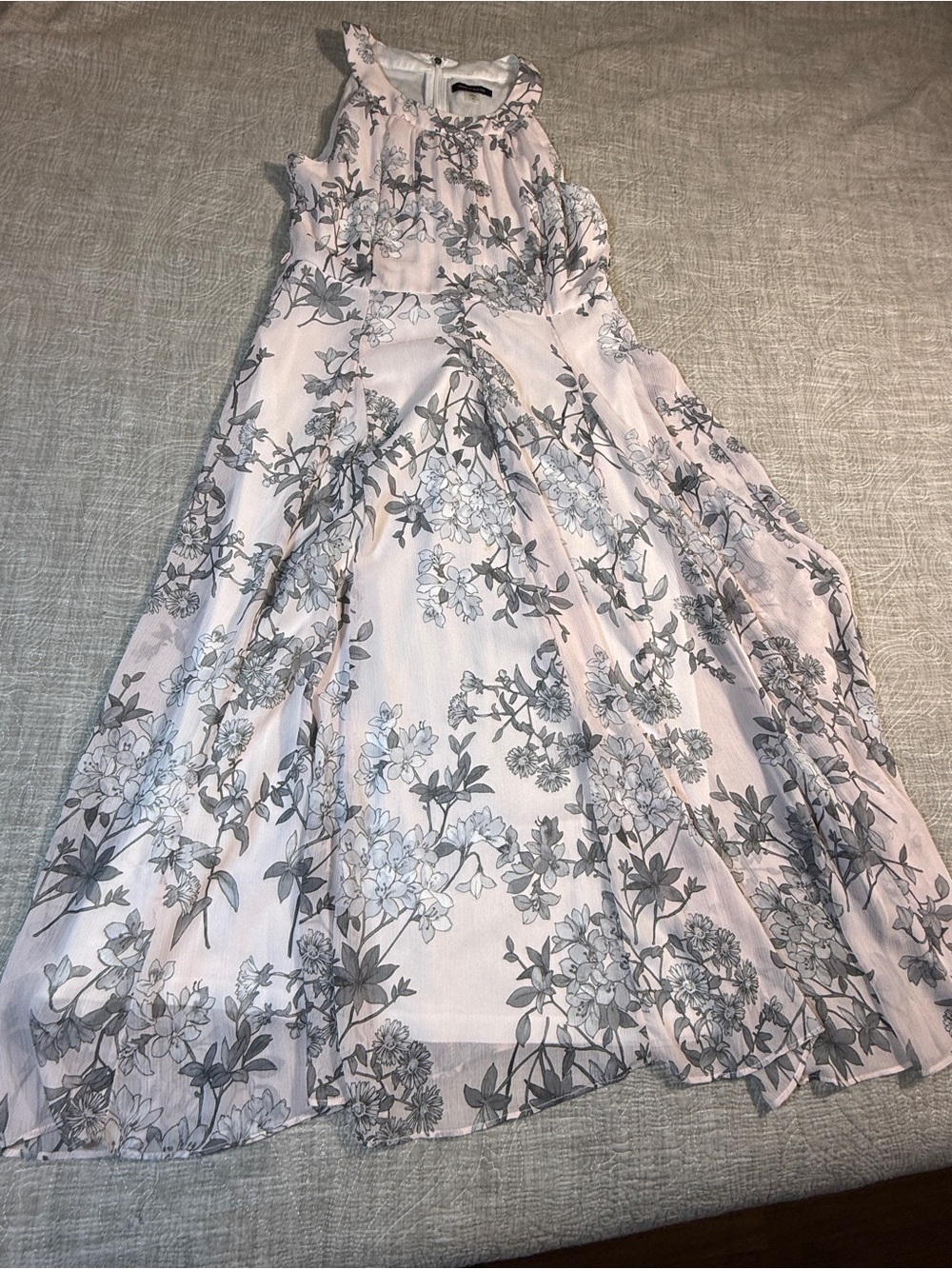 Tommy Hilfiger Light Pink Floral Maxi Dress